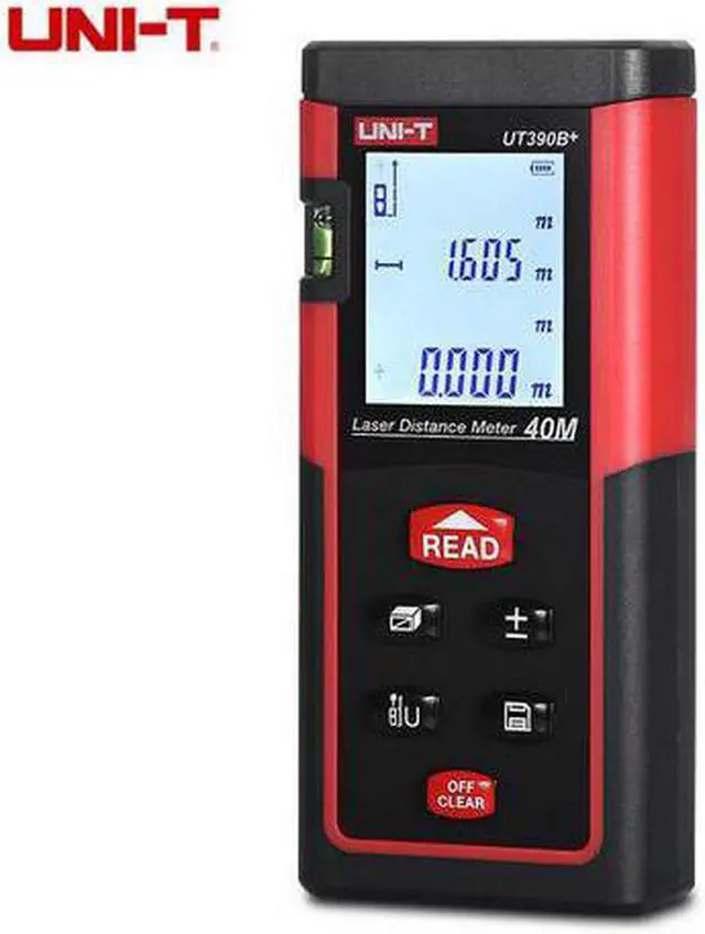 Main image of UNI-T UT390B+ 40M Optical Laser Range finder Handheld area measure volume measure telemetre laser distance meter
