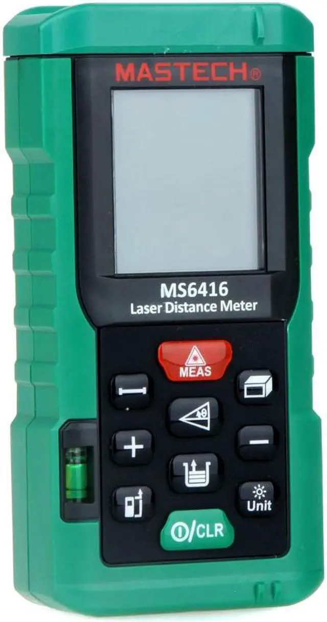 Alt view image 6 of 6 - MASTECH MS6416 60m Laser Distance Meter Rangefinder Tape Measure Level Tool