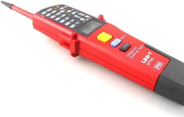 Alt view image 6 of 6 - UNI-T UT18C Voltage And Continuity Testers AC/DC Voltmeter Auto Range Non-contact Voltage Detector Pen