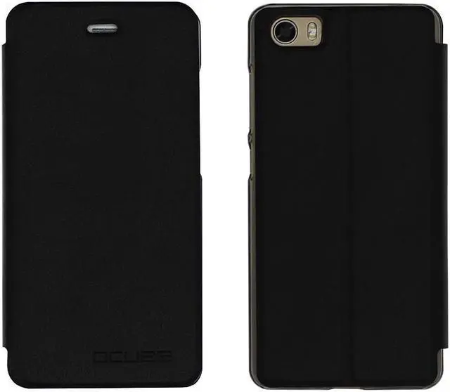 Main image of High Quality PU Leather Case Protect Cover For BLUBOO Picasso Smartphone 5.0inch - Black