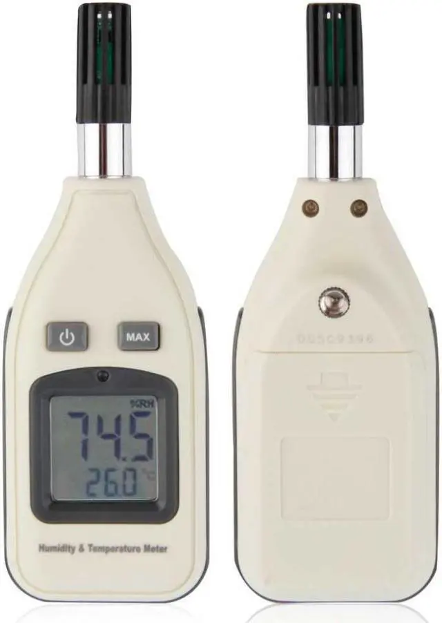 Main image of BENETECH GM1362 humidity temperature meter Digital LCD display thermo-hygrometer w /LCD Backlilght & Data Hold
