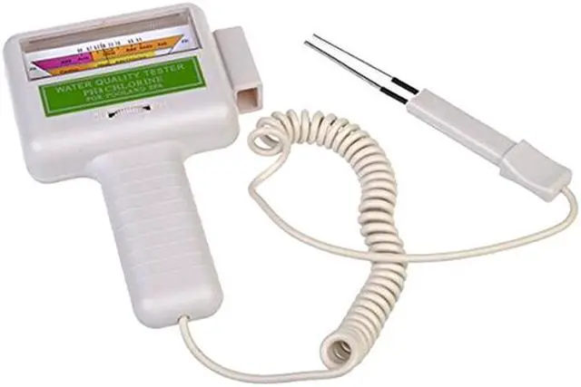 Alt view image 2 of 4 - PC101 Water Quality Tester PH CL2 Chlorine Level Meter Swimming Pool Aquarium Spa Test Monitor water flow sensor float switch