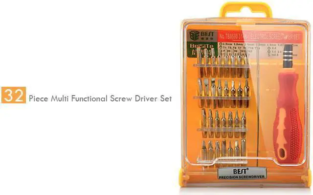 Alt view image 4 of 4 - 32 Piece Multi Functional Screw Driver Set