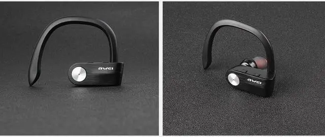 Alt view image 4 of 7 - AWEI T2 Wireless Bluetooth Earphone TWS Stereo Headset Cordless Ecouteur for Phone Auriculares With Microphone Bluetooth V4.2 (Yellow)