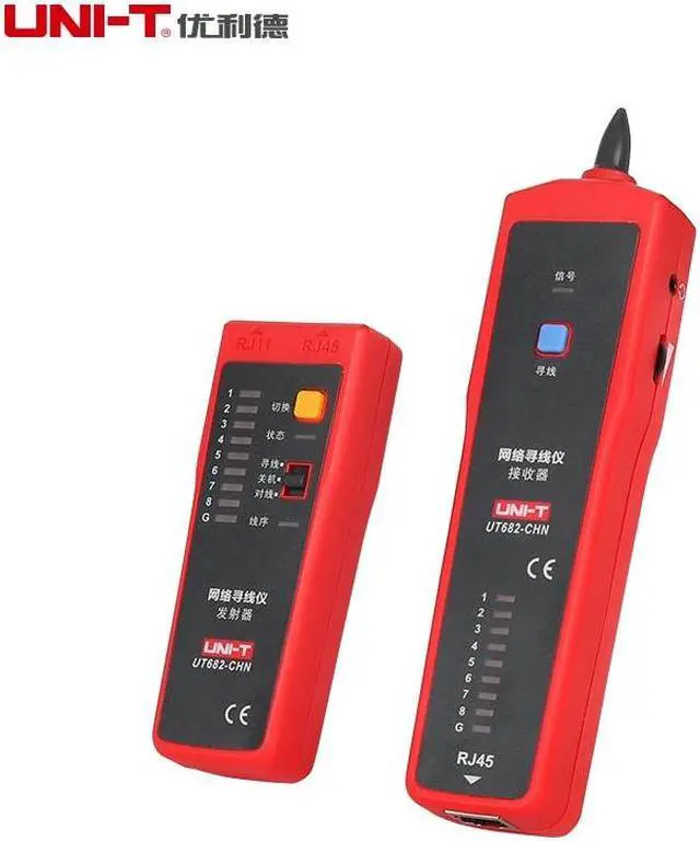 Alt view image 2 of 4 - UNI-T UT682 Linefinder Adapter Cable Tester Machine