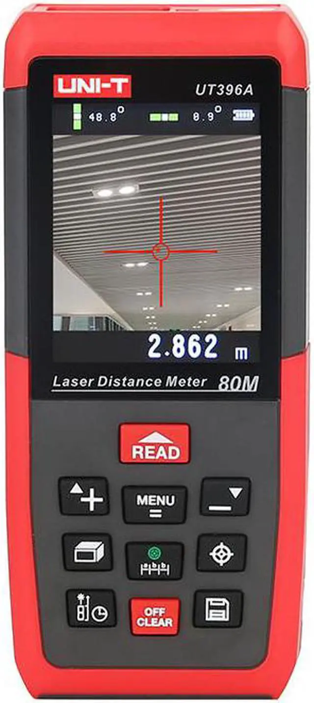 Main image of UNI-T UT396A Laser Distance Meter 80M Rangefinder Digital Laser Tape Range Finder Trena Ruler Build Measure Roulette Tool