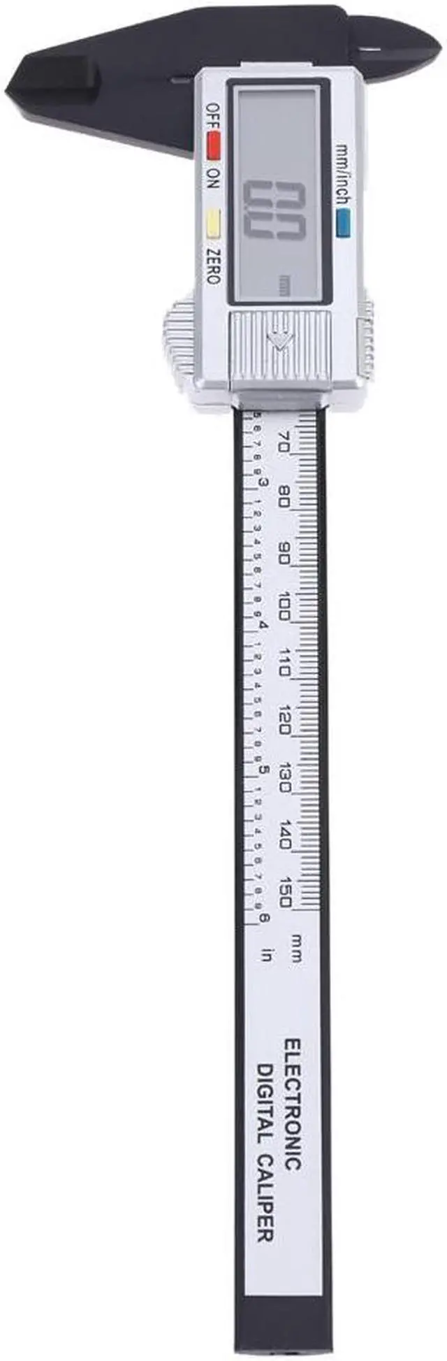 Alt view image 6 of 7 - 6" professional Digital Gauge Vernier Caliper Fiberglass Electronic Callipers feeler gauge LCD paquimetro 150mm Measuring Tool