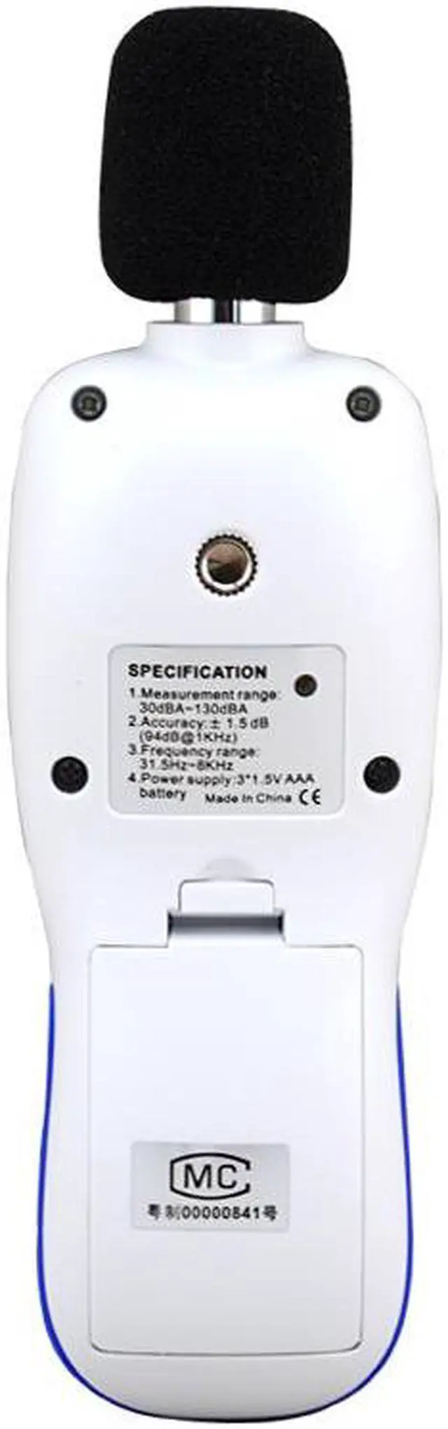 Alt view image 2 of 4 - GM1353 Digital sound level meter noise tester 30-130dB in decibels LCD screen noisemeter