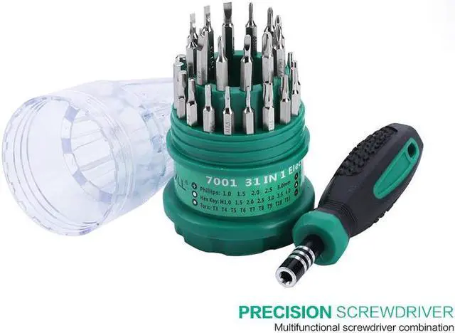 Alt view image 7 of 7 - ELECALL 31 In1 Multifunction Screwdriver Set Multitool Kit Torx Screw Driver Kit Repairing Tools For Iphone Laptop Tablet Watch