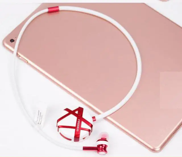 Main image of Fineblue Headset Bluetooth Earphone Portable Fashion Earphones Noise-cancelling C7 - White Red