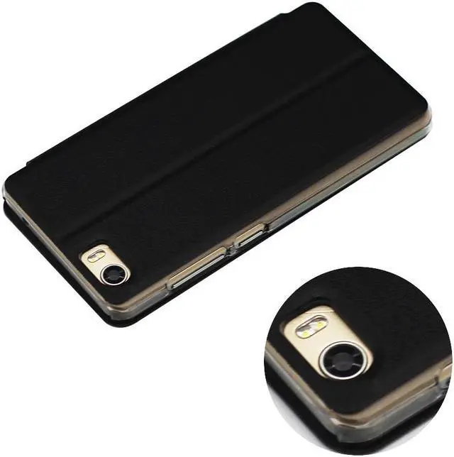 Alt view image 3 of 6 - High Quality PU Leather Case Protect Cover For BLUBOO Picasso Smartphone 5.0inch - Black