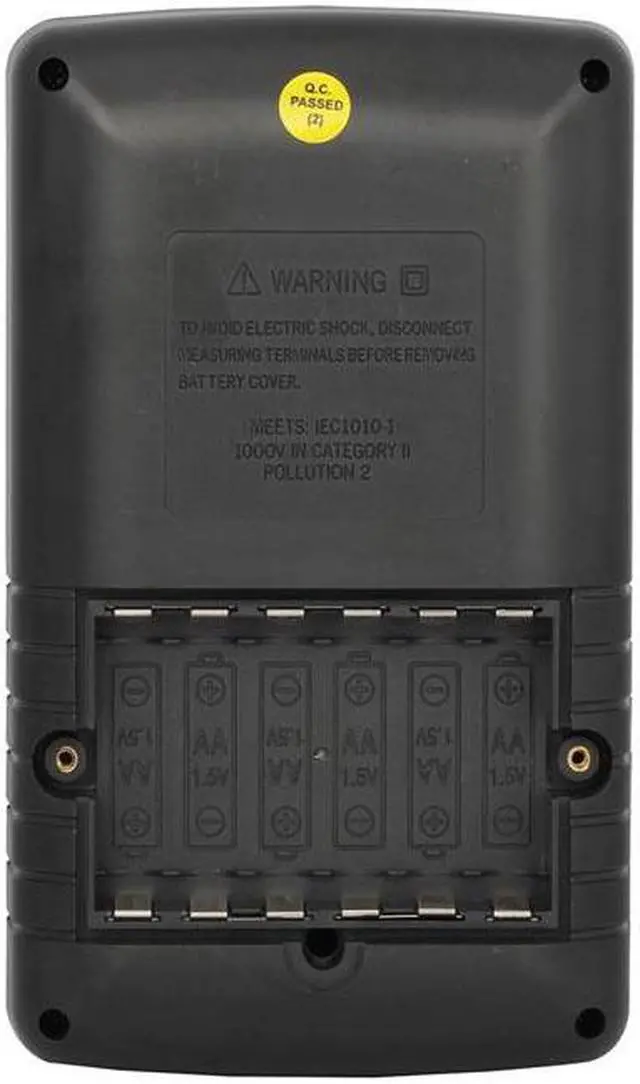 Alt view image 3 of 5 - Mastech MS5201 3" LCD Digital Mega Ohm Insulation Resistance Tester