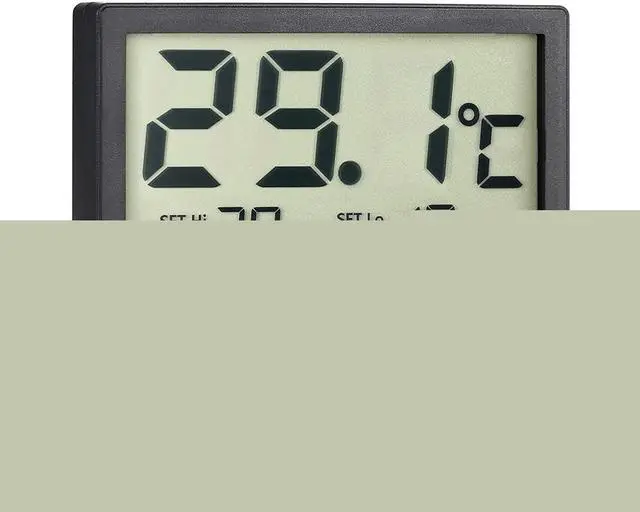 Main image of LCD Digital Fish Tank Aquarium Thermometer Water Temperature Meter °C/°F High/Low Temperature Alarm