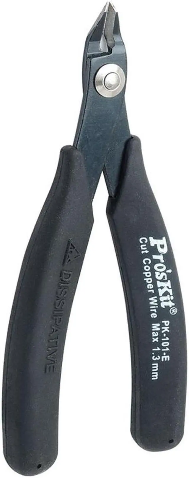 Alt view image 3 of 5 - Pros'kit PK-101-E Antistatic Thin Blade Diagonal Pliers (125mm) Electronic Plier Clamp Hand Tools