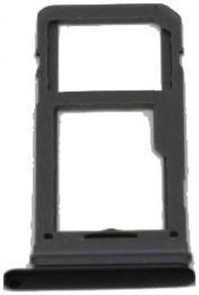 Main image of SIM Card Slot SD Card Tray Holder Adapter Single Sim For Samsung Galaxy S8 G950F G950 - Black