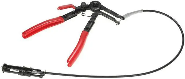 Alt view image 5 of 7 - 24" multitool Cable-type Flexible Hose Clamp Pliers hand repair tool with Flexible Wire Shaft Fuel Oil Water Hose Tool