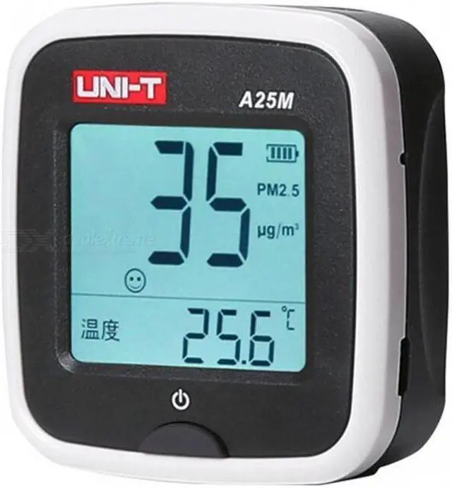 Alt view image 4 of 6 - UNI-T A25M Home PM2.5 Air Measurement Instrument - White