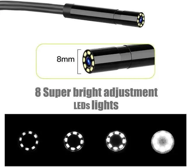 Alt view image 4 of 7 - P30 Green Hand-held Endoscopes Industrial 4.3inch High-definition 1080P Display Screen Borescope - 5M