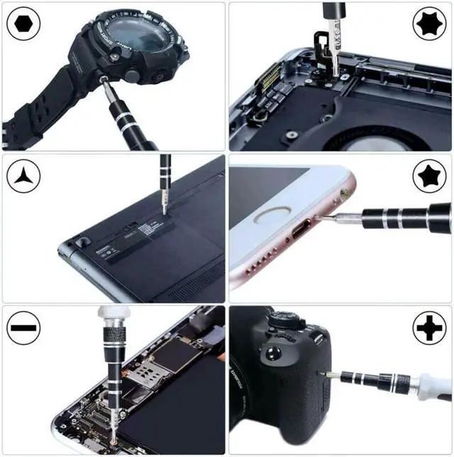 Alt view image 7 of 7 - 110 in 1 Magnetics Precision Screwdriver Set Fit Computer Pc Phone Repair Tool Set Kits