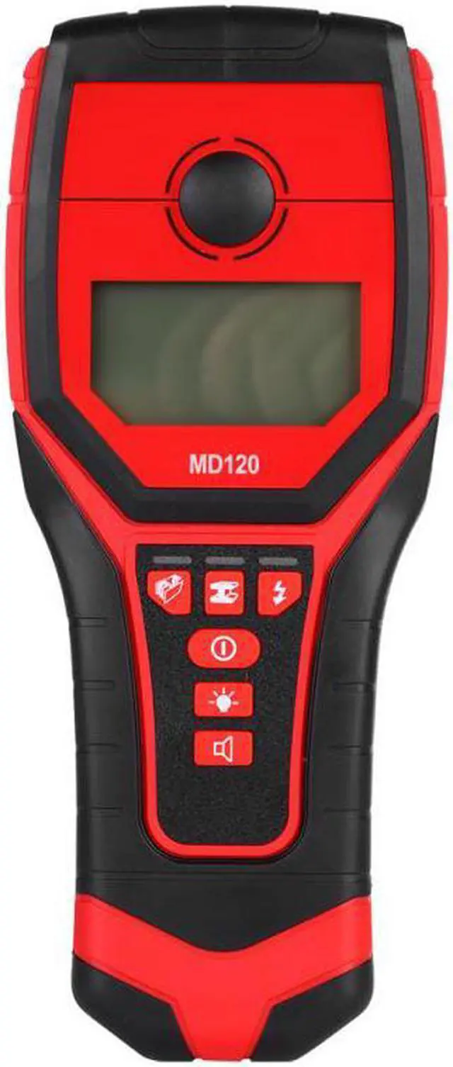 Main image of New IP54 Sensitive Wall Metal Detector AC Live Wire Wood Finder with LCD Display MD120 About 5 hours Operation Time Detector