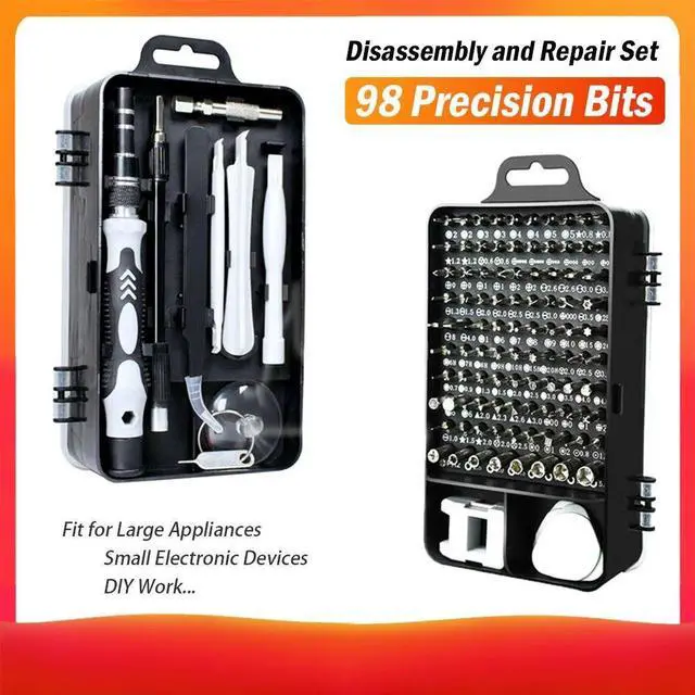 Alt view image 2 of 7 - 110 in 1 Magnetics Precision Screwdriver Set Fit Computer Pc Phone Repair Tool Set Kits