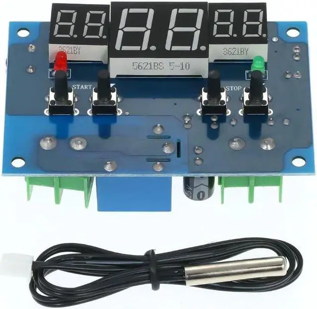 Alt view image 3 of 7 - XH-W1401 Smart Digital Temperature Control Module Temperature Controller Thermostat Module Heating & Cooling Control Module