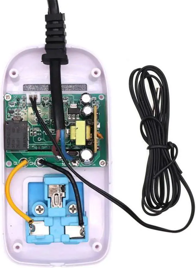 Alt view image 7 of 7 - LED Thermometer Temperature Controller Digital Thermostat Switch With Probe for Reptiles Brewing Seedling Aquarium pet breeding Incubation 110-220V 1500W