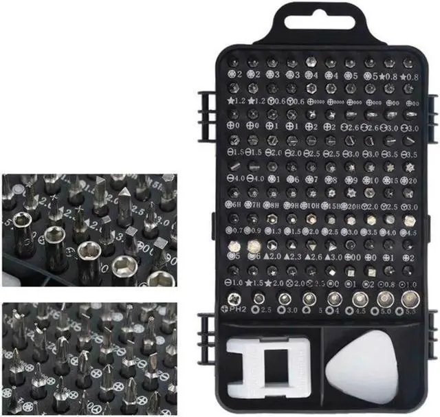 Alt view image 6 of 7 - 110 in 1 Magnetics Precision Screwdriver Set Fit Computer Pc Phone Repair Tool Set Kits