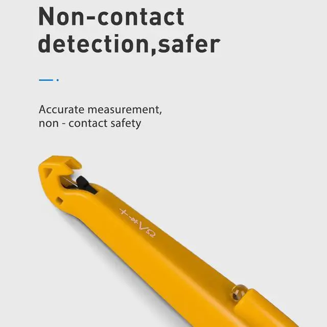 Alt view image 4 of 6 - Power Electrical Multi-function Auto Circuit Tester Multimeter Lamp Car Repair Automotive Electrical Multimeter 0V-60V - Yellow