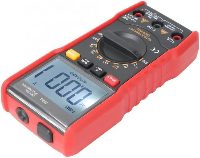 Alt view image 7 of 7 - ANENG M20 Digital Multimeter 6000 Counts Tester Esr Meter Multimetro Analogico Digital Profissional With Backlight AC/DC Ammeter