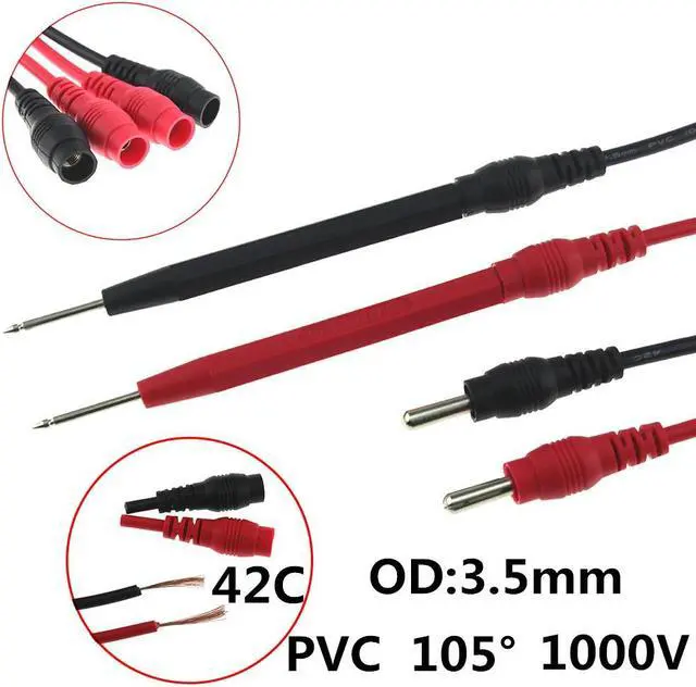 Alt view image 4 of 7 - 1000V 16 In 1 Multi-function Multimeter Leads Combination Test Cable Universal Meter Test Multimeter Pen Iskn Puntas Multimetro