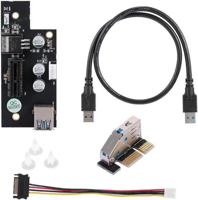 Main image of PCI Express Extension Cord PCI-E 1X to 1x/4x/8x/16x Extension Card Adapter Card