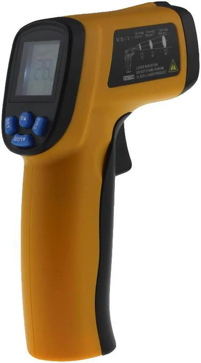 Alt view image 2 of 7 - ANENG AN320 Non Contact Laser Digital IR Infrared Thermometer Termometro Digital Infravermelho Pyrometer Point Gun -50~330 Degree