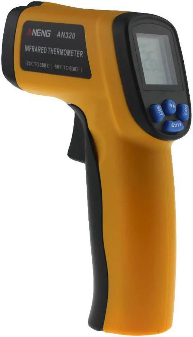Main image of ANENG AN320 Non Contact Laser Digital IR Infrared Thermometer Termometro Digital Infravermelho Pyrometer Point Gun -50~330 Degree