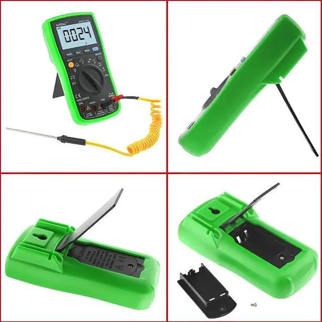 Alt view image 3 of 7 - ANENG AN870 Digital Multimeter 19999 Counts Profissional Transistor Electrical Tester 600v Multi Volt Esr Meter Lead Set