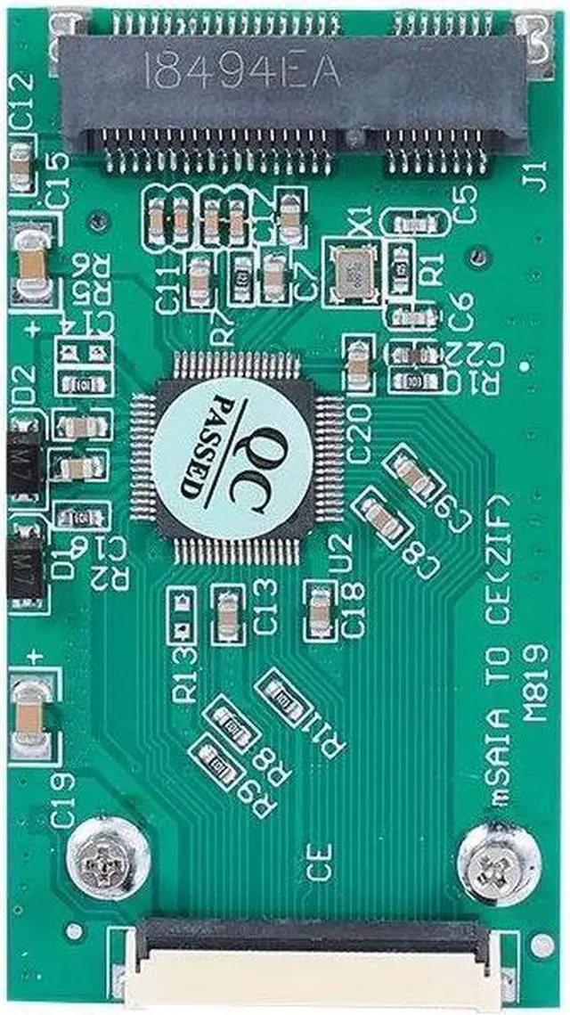 Alt view image 3 of 6 - MSATA to CE/ZIF Adapter Converter Card Adapter Plate