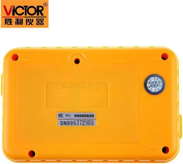 Alt view image 3 of 5 - VICTOR 4109 VC4109 equal potential bonding resistance tester