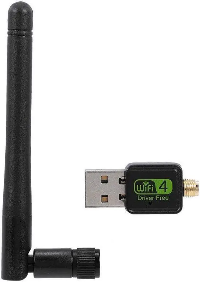 Alt view image 3 of 7 - USB Wifi Router Adapter Network LAN Card with Antenna Plug & Play for windows XP/Vista/Linux