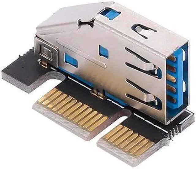 Alt view image 3 of 7 - PCI Express Extension Cord PCI-E 1X to 1x/4x/8x/16x Extension Card Adapter Card