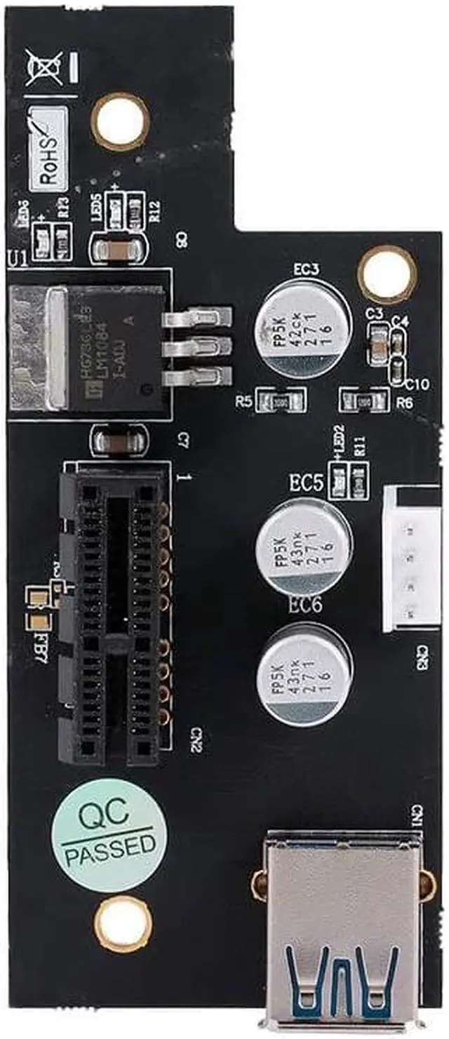 Alt view image 7 of 7 - PCI Express Extension Cord PCI-E 1X to 1x/4x/8x/16x Extension Card Adapter Card