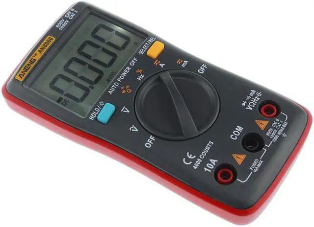 Alt view image 2 of 7 - ANENG AN8000 Digital Multimeter 4000 Counts Profesional Capacitor Tester Esr Meter Richmeters Inductance Meter Tester - Red