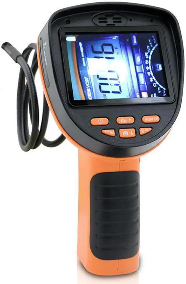 Main image of VICTOR 502 VC502 portable USB Endoscope 10mm Probe 2 Led 4XZoom Inspection Video Cam 54 Degree Angle of View