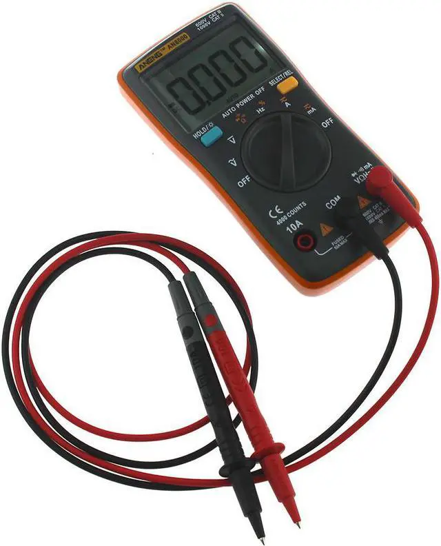 Alt view image 7 of 7 - ANENG AN8000 Digital Multimeter 4000 Counts Profesional Capacitor Tester Esr Meter Richmeters Inductance Meter Tester - Red