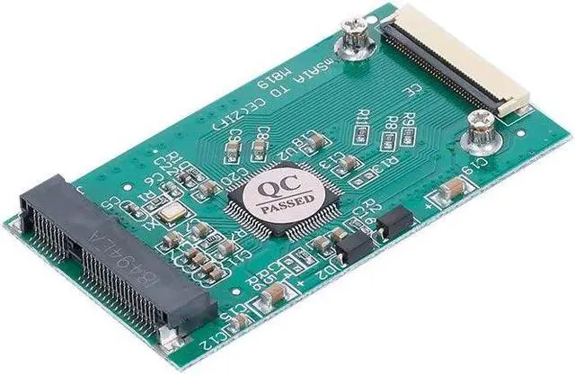 Alt view image 4 of 6 - MSATA to CE/ZIF Adapter Converter Card Adapter Plate