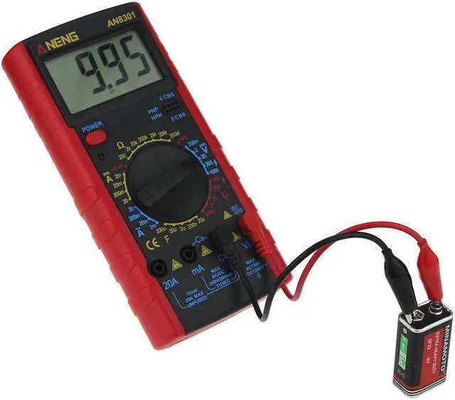 Alt view image 3 of 7 - ANENG AN8301 Portable Digital Multimeter Capacitor Tester Esr Meter Testers Automotive Electrical Dmm Transis Clip Test ZT102