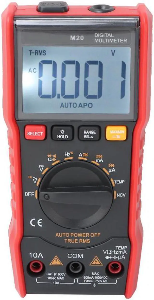 Main image of ANENG M20 Digital Multimeter 6000 Counts Tester Esr Meter Multimetro Analogico Digital Profissional With Backlight AC/DC Ammeter