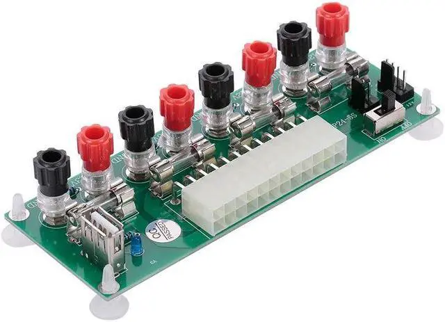 Main image of 20/24 Pins ATX Desktop PC Power Breakout Adapter Power Supply Converter Card