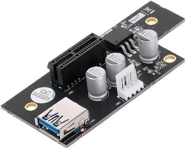 Alt view image 6 of 7 - PCI Express Extension Cord PCI-E 1X to 1x/4x/8x/16x Extension Card Adapter Card