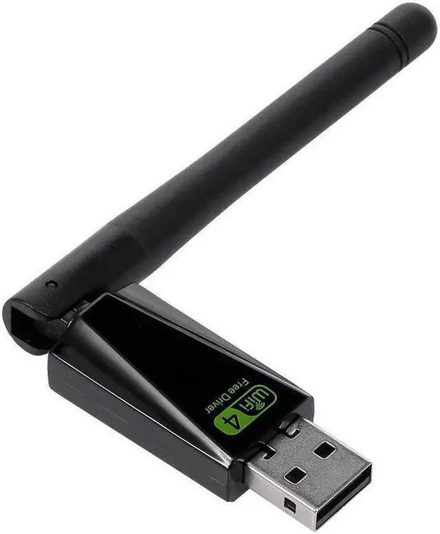 Alt view image 2 of 4 - USB Wifi Router Adapter Driver-free Network LAN Card Plug & Play With Rotatable Antenna for windows XP/Vista/Linux