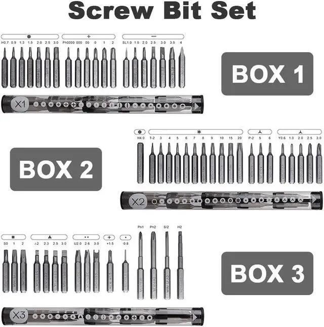 Alt view image 4 of 7 - Mini Electric Screwdriver Rechargeable Cordless Power Screw Driver Kit With LED Light Lithium Battery Electric Screwdriver